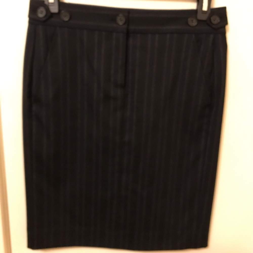 Theory Dark Coloured Wool Dress Skirt